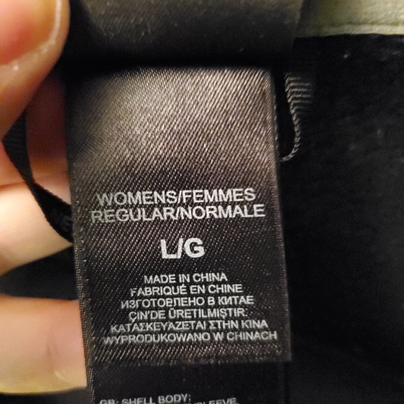 Women's NorthFace Full Zip Jacket Large - Picture 5 of 5